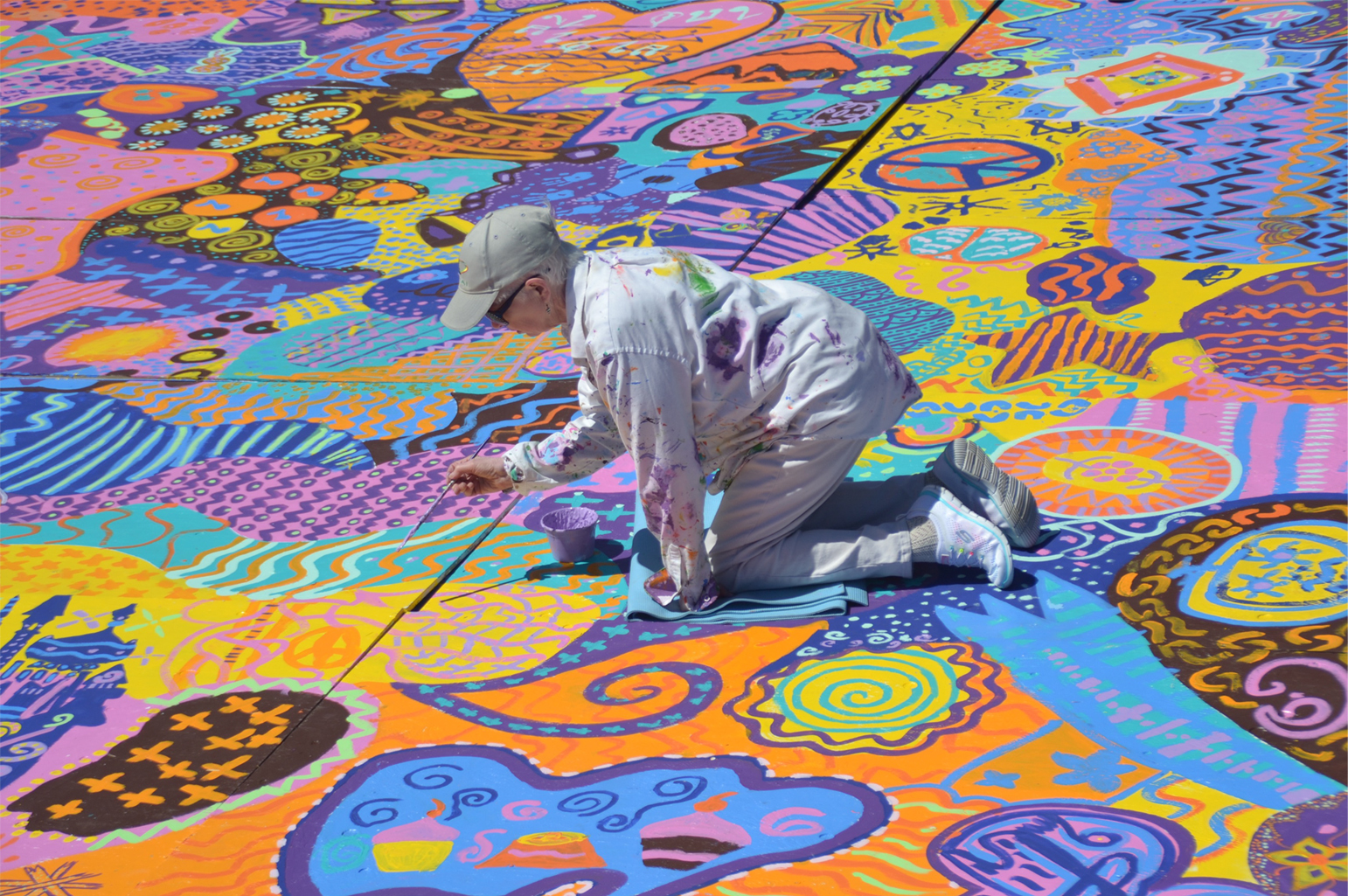 Glen Park Elementary Spring Mural ~ COMPLETE!